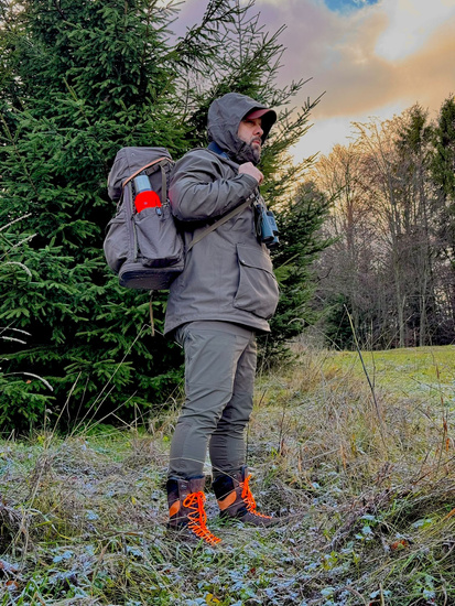 Skórzane trzewiki myśliwskie - Pollonus - 6-0139-003 Caribou Ignis/BROWN