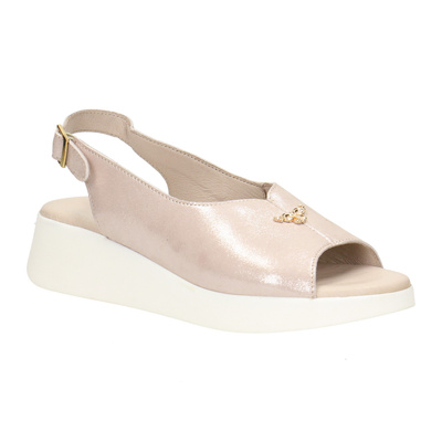 Pollonus 5-1761 Sandał Damski Satyna Róż