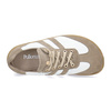 Skórzane półbuty damskie Pollonus Barefoot 5-1774-003 Capucino+Biały
