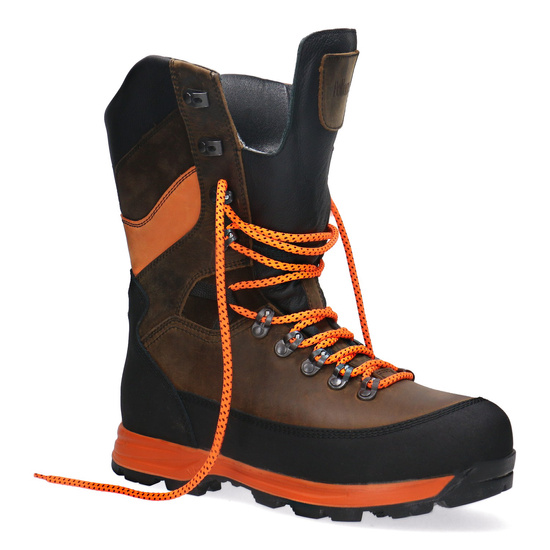 Skórzane trzewiki myśliwskie - Pollonus - 6-0139-003 Caribou Ignis/BROWN