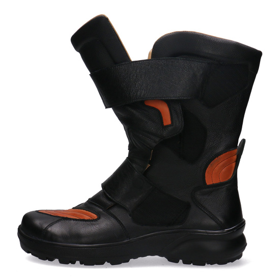 Skórzane buty motocyklowe Pollonus 6-0142-002 czarny+orange