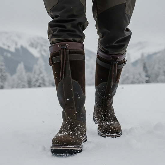 Wytrzymałe kozaki myśliwskie skórzane BARIBAL Arctic Pro  6-0140-001