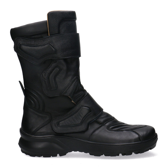 Skórzane buty motocyklowe Pollonus 6-0142-001 czarny 