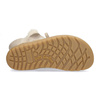 Skórzane botki damskie Barefoot Pollonus 5-1802-002 Wanilia Werona