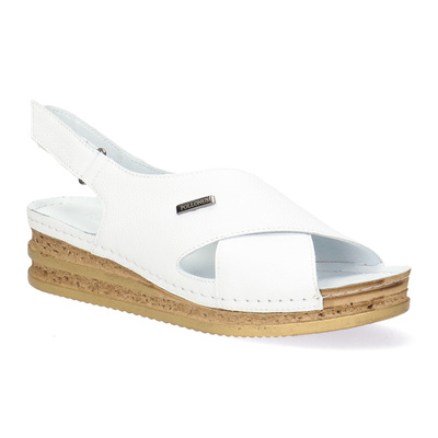 Pollonus 5-1514 Sandały Damskie Biały