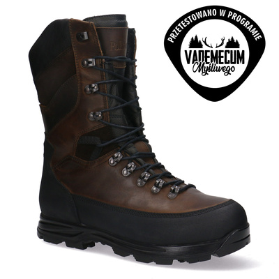 Skórzane trzewiki myśliwskie - Pollonus brązowy 6-0139-001 Caribou Terra