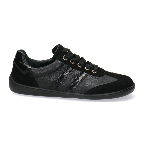 Skórzane półbuty damskie Pollonus Barefoot 5-1774-006 Czarny