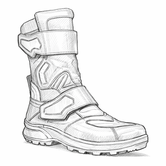 Skórzane buty motocyklowe Pollonus 6-0142-003