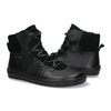 Skórzane botki damskie Barefoot Pollonus 5-1800-001 Czarny Werona