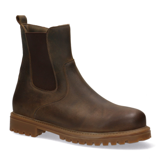 Skórzane buty motocyklowe Pollonus 6-0141-001 brązowy