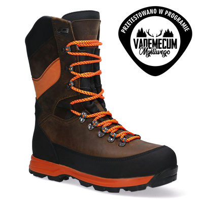 Skórzane trzewiki myśliwskie - Pollonus - 6-0139-003 Caribou Ignis/BROWN