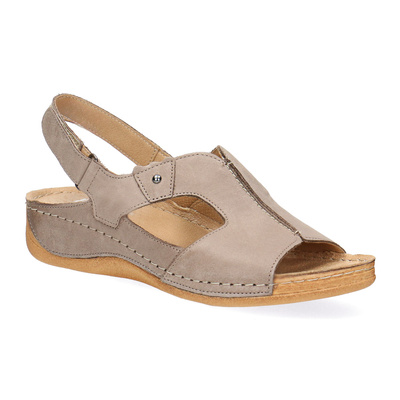 Skórzane sandały damskie Pollonus 5-0774-043 Capuciono