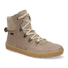 Skórzane botki damskie Barefoot Pollonus 5-1800-002 Capucino