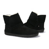 Skórzane botki damskie Barefoot Pollonus 5-1801-001 Czarny Welur