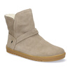 Skórzane botki damskie Barefoot Pollonus 5-1801-002 Capucino