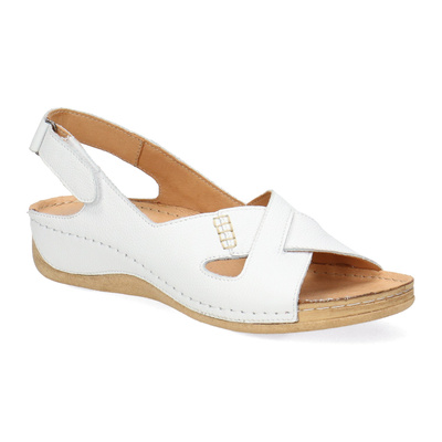 Pollonus Sandały Damskie 5-0780-077 Biały
