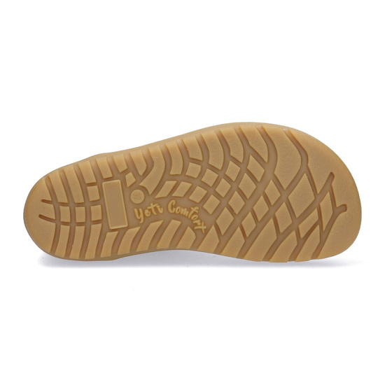 Skórzane botki damskie Barefoot Pollonus 5-1801-002 Capucino