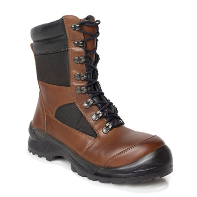 Skórzane trzewiki myśliwskie Pollonus brązowy 6-0133-001 KABAN